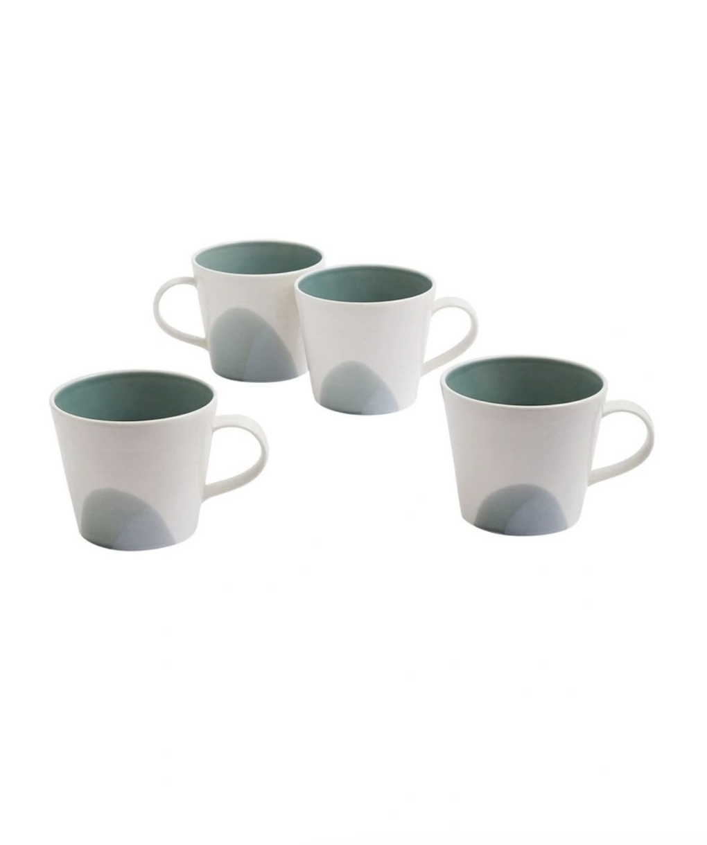 1815 Signature Mug 400ml Set of 4 in Green